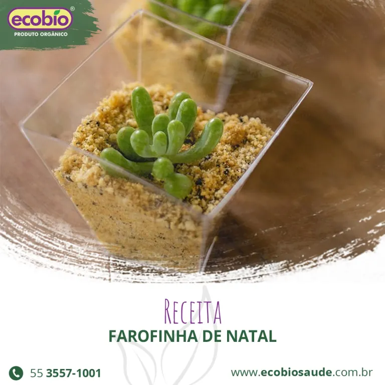 Receita: Farofinha de Natal