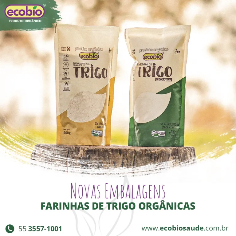 Farinhas de Trigo Orgânicas