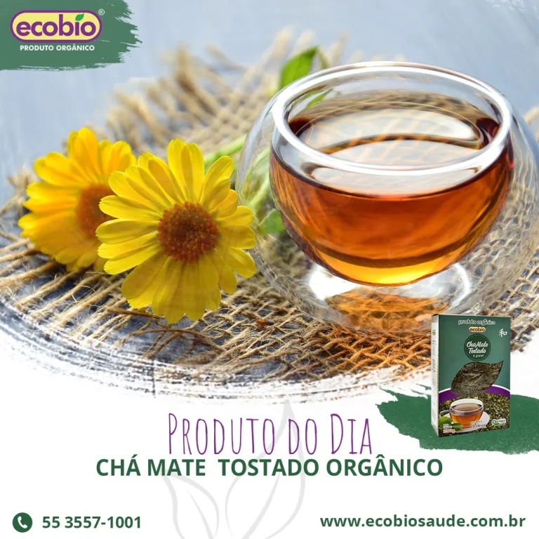 Chá Mate  Tostado Orgânico