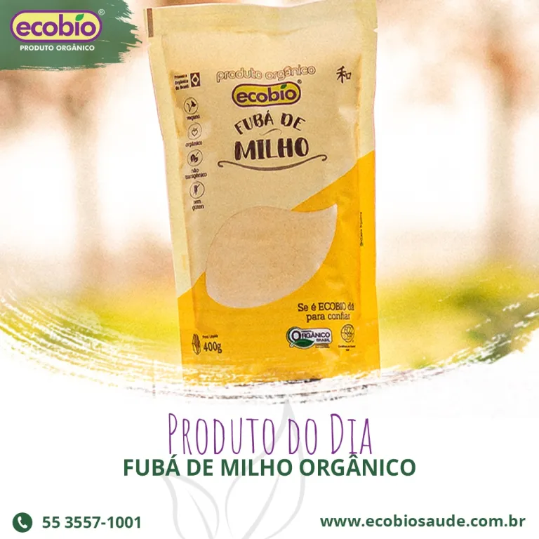 Fubá de Milho Orgânico