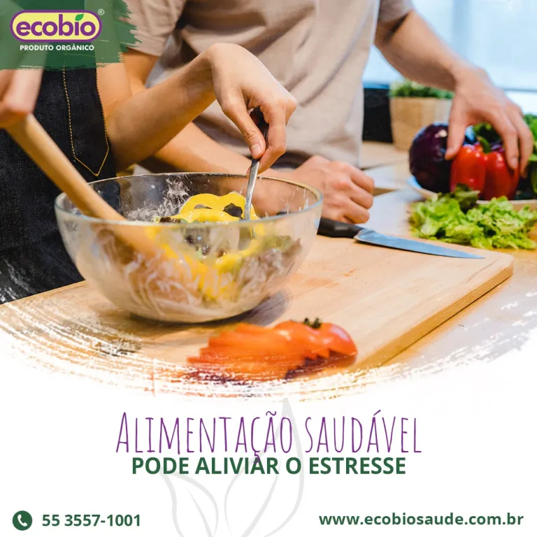 Alimentação saudável pode aliviar o estresse