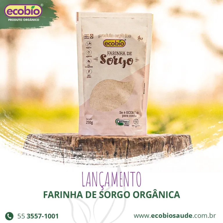 Farinha de Sorgo Orgânica