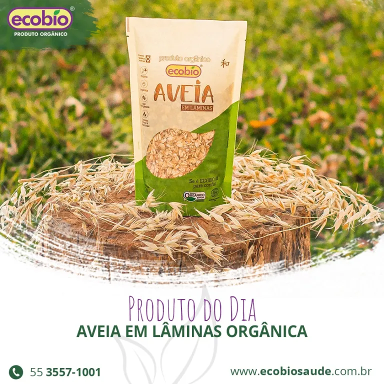 Aveia em Lâminas Orgânica