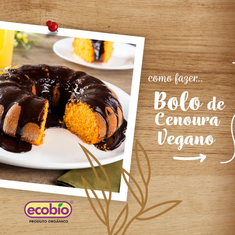 Bolo de c Vegano