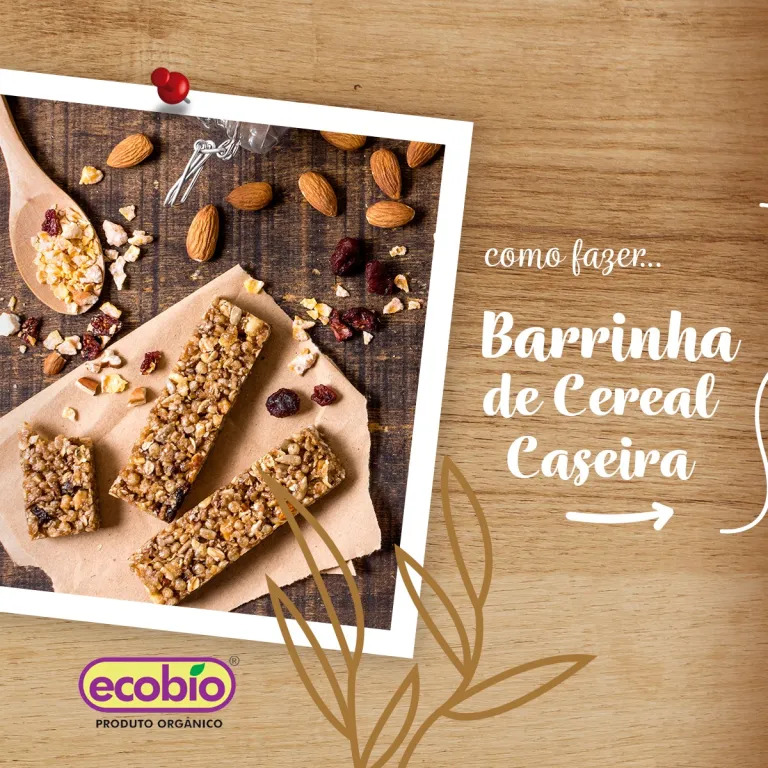 Barrinha de Cereal caseira