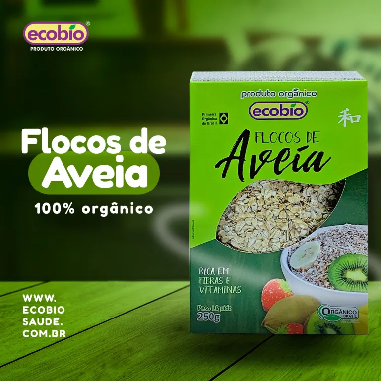 Flocos de Aveia orgânica
