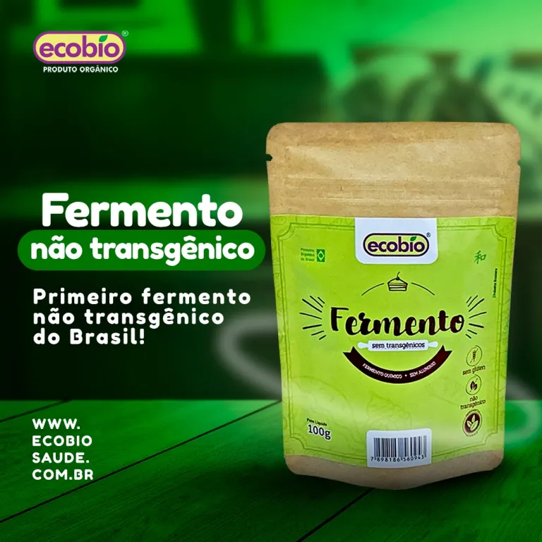 Fermento não transgênico Ecobio