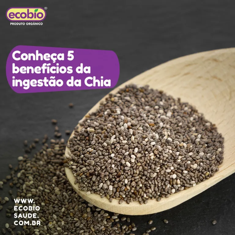 Conheça 5 benefícios da ingestão da Chia