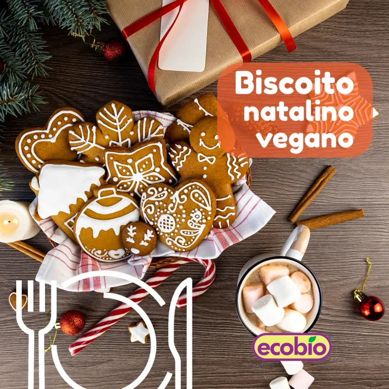 Biscoito Natalino vegano