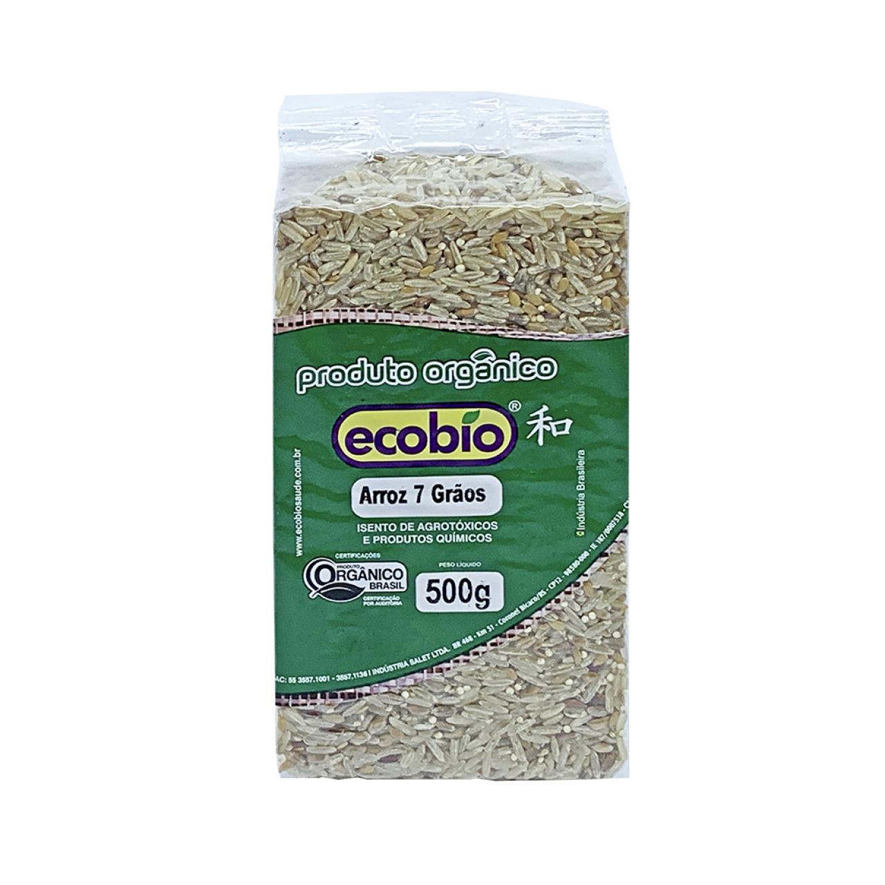 Arroz 7 Grãos Produto Orgânico - Alto Vácuo