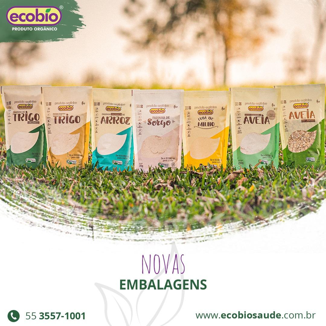 Novas embalagens