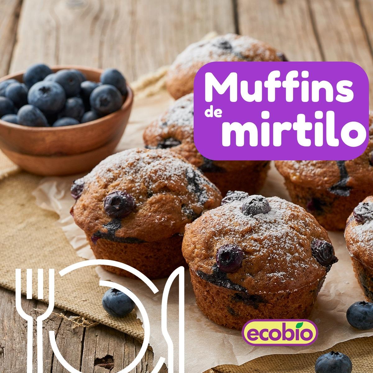 Muffins de Mirtilo