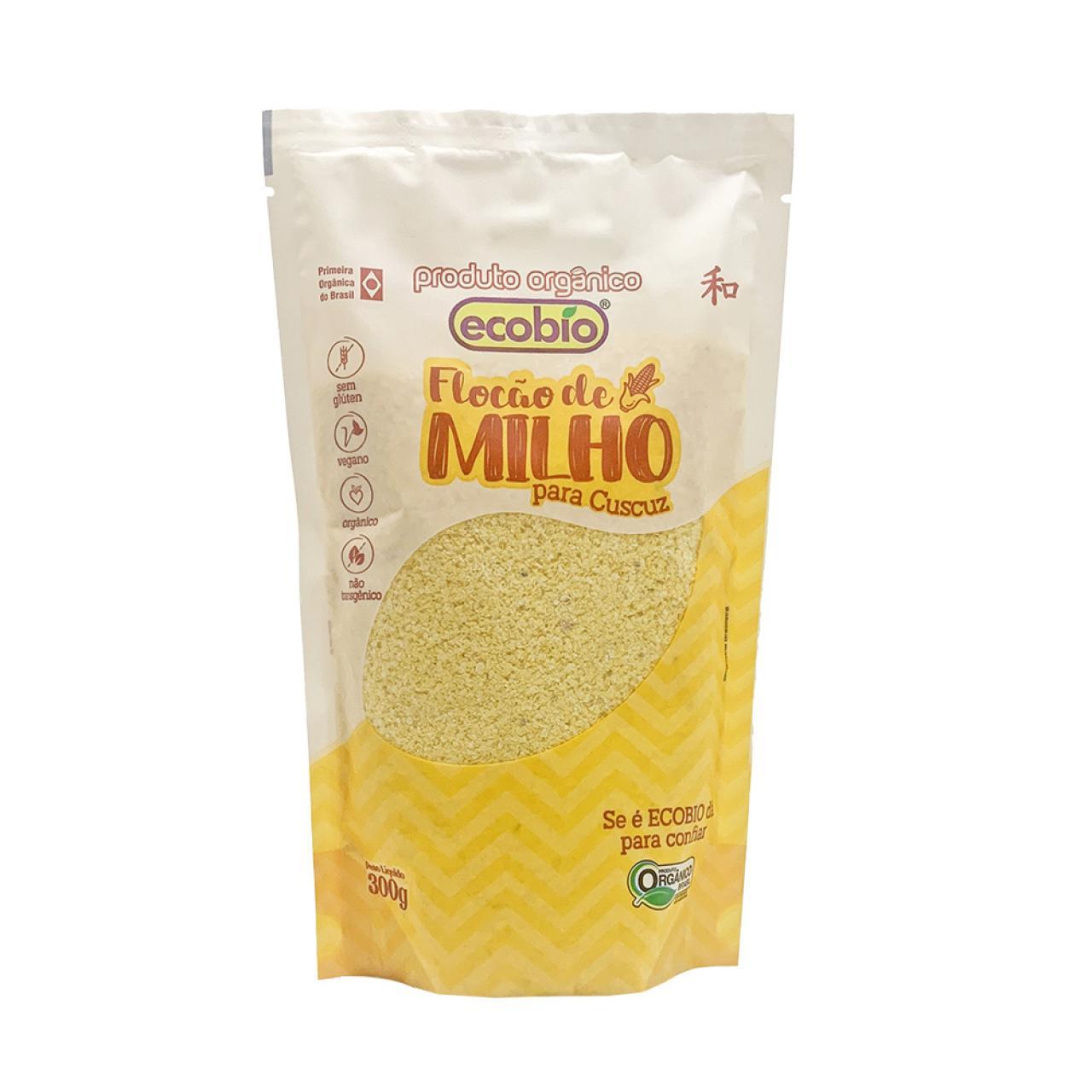Flocão de Milho para Cuscuz Produto Orgânico